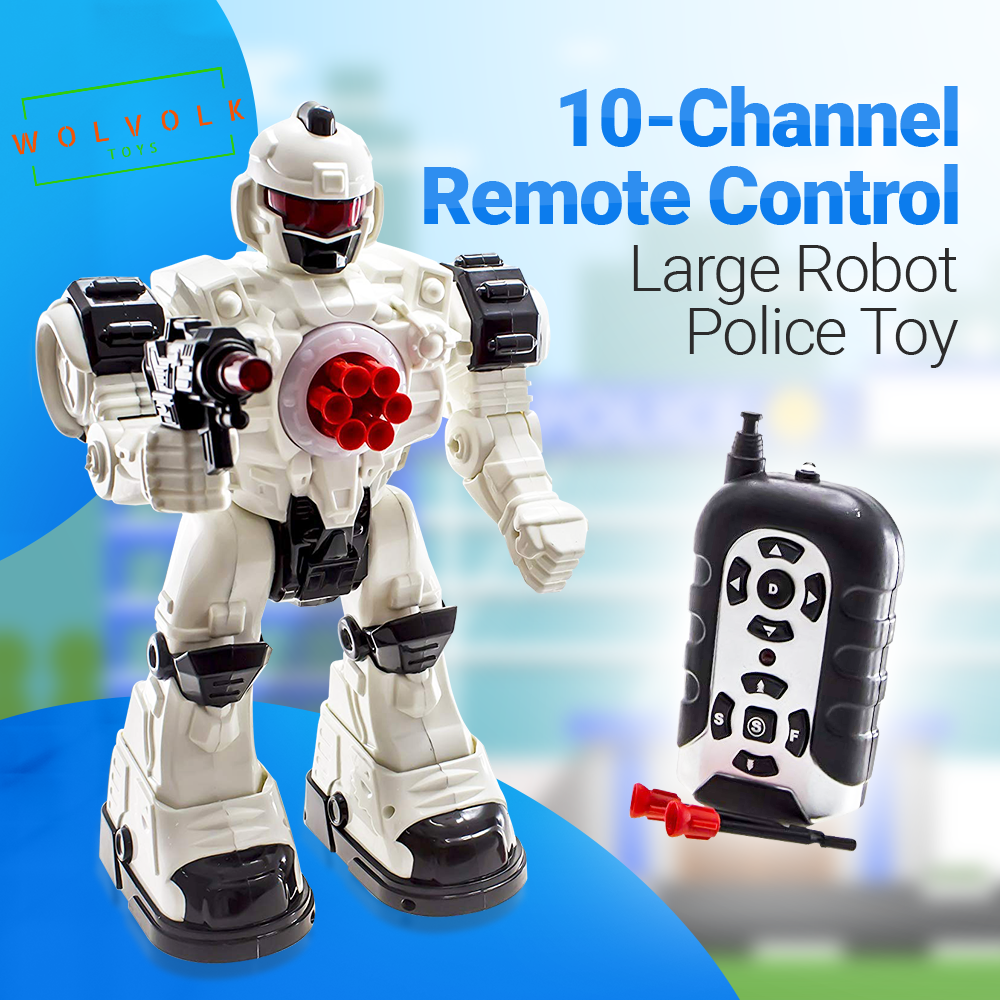 Wolvolk Remote Control Police Robot